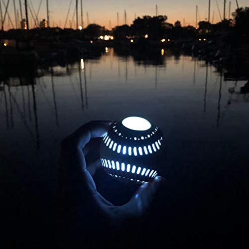 Spark Catch - The World's First LED Light Up Baseball (Blue) with The Same Weight, Size, and Genuine Leather Skin As MLB Baseball. The Most Ideal Solution for Playing Catch at Night. - Thumbnail 6