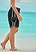 Swimsuits For All Women's Long Board Short - 18, Black (Plus