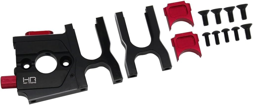 Hot Racing AON38F02 Aluminum Fine Gear mesh Motor Mount Set Arrma Karton Outcast