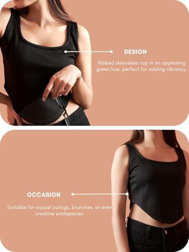 GRECIILOOKS Women Polycotton Regular GL W TOP W2232 Black view 4