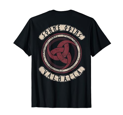 Söhne Odins Valhalla - Mitología nórdica, espalda vikinga Camiseta