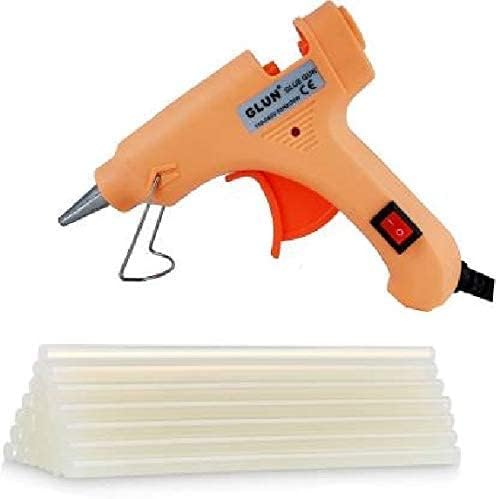 20W Fast Heating Hot Glue Gun Kit with 30 Clear Glue Sticks, ON/Off Switch, LED Indicator for DIY Crafts, Home Repair, School and Hobby Projects-image-37