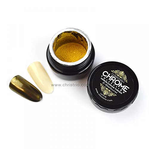 Christrio - Mirror Chrome Powder Set - 12pcs (1g / 0.04oz each)