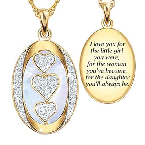 The Danbury Mint My Daughter Pendants #1162