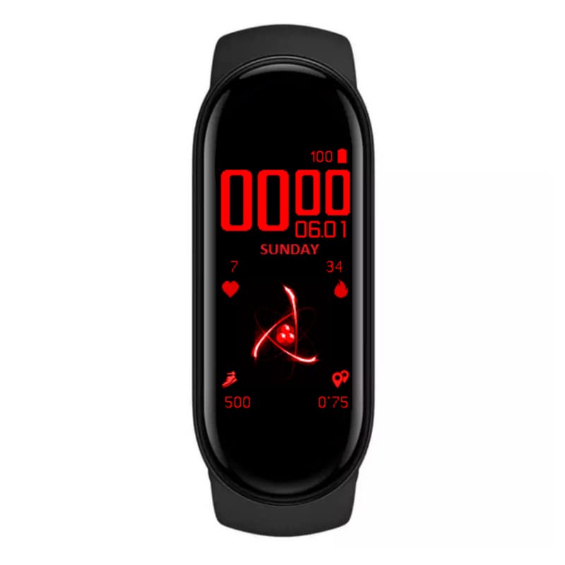 Elevea 𝟭𝟱 𝗬𝗲𝗮𝗿𝘀 𝗪𝗮𝗿𝗿𝗮𝗻𝘁𝘆 Fitness Smart Band with Heart Rate Sensor | Call Reject, Sleep & Step Tracker | Blood Pressure, Calorie Monitor | Bluetooth Smartwatch for Men & Women Elevea 𝟭𝟱 𝗬𝗲𝗮𝗿𝘀 𝗪𝗮𝗿𝗿𝗮𝗻𝘁𝘆 Fitness Smart Band with Heart Rate Sensor | Call Reject, Sleep & Step Tracker | Blood Pressure, Calorie Monitor | Bluetooth Smartwatch for Men & Women