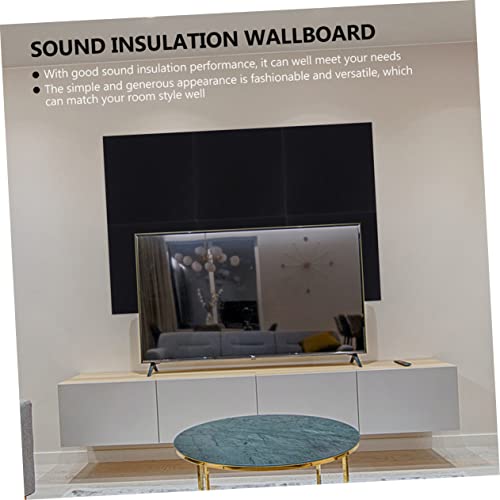 Toyvian 2 piezas Paneles de Pared Acústicos Aislantes de Fieltro para Estudios de Grabación miniatura 2