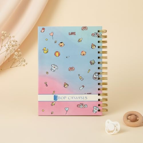 Image of Pregnancy Journal for Pregnant Women - 40-Week Bump Tracker & Memory Book with Stickers | Guided Pregnancy Planner with Prompts, Milestone Pages & Hardcover Keepsake | Gift for Expecting Moms (Orchid pink)