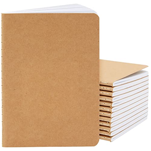 Paper Junkie Notebook Pack - A6 (4 x 6 In), Kraft Paper,...