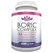 Boric Acid Vaginal Suppositories 620mg Formula - Natural With Soothing Marigold Flower Extract, 30 Count