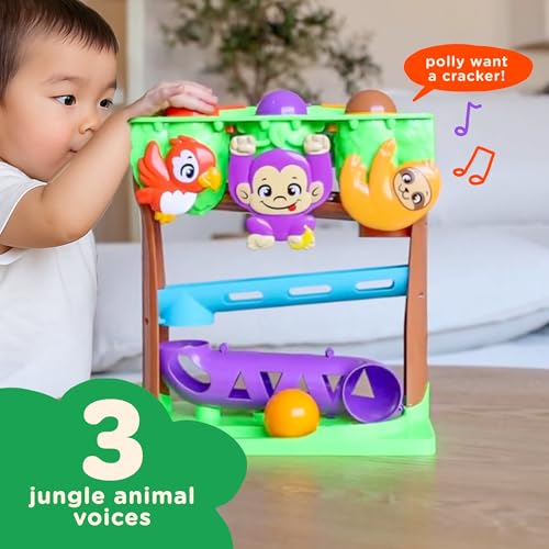Jouet interactif Move2Play Animaux de la jungle pour bébé dès 6 mois