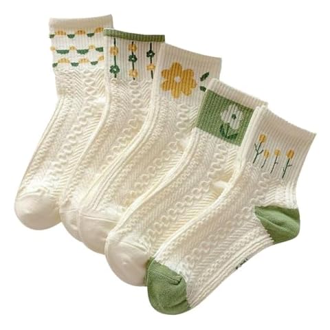 Chaussettes Mi-Mollet Floral CWPFVQA Cover
