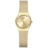 schmuck ankauf 333 Gehäusefarbe: gold glänzend Bering Time Damen Analog Quarz Uhr mit Edelstahl beschichtet Armband 12924-333