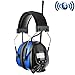 Produktbild PROTEAR Wiederaufladbare Gehörschutz mit Radio FM/AM,Bluetooth,Eingebautem Mikrofon, SNR 30dB ( Blau)