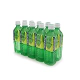 Aloevine Aloe Vera Drink Original healthy juice pure with chunks of aloe l 16.9 oz. 10 pack l plant based Vegetable Korean drinks