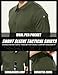 MAGCOMSEN Polo Shirts for Men Short Sleeve Golf Shirts Summer Casual Tactical Polo Shirt for Men Army Green XL