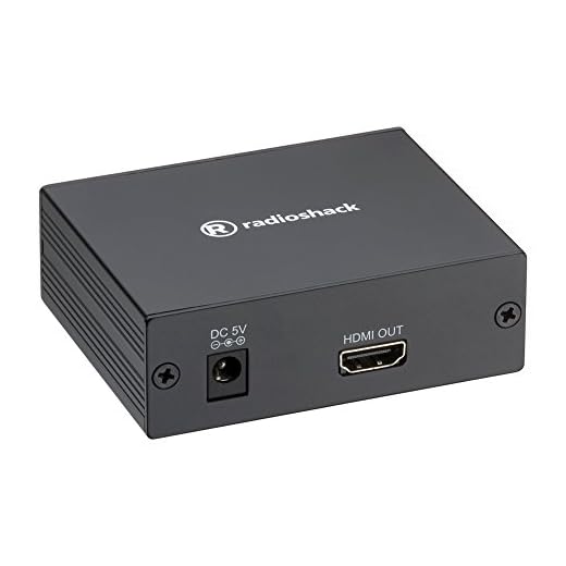 RadioShack VGA to HDMI Converter Adapter