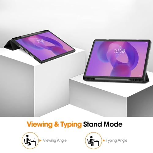 Image of ProElite Cover for Lenovo Idea Tab Plus 12.1 inch 2025 case Cover, Soft Flexible Flip Case Cover for Lenovo Idea Tab Plus 12.1 inch 2025 [Recoil Series] - Eiffel