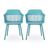 Christopher Knight Home Ladonna Outdoor Dining Chair (Set of 2), Teal
