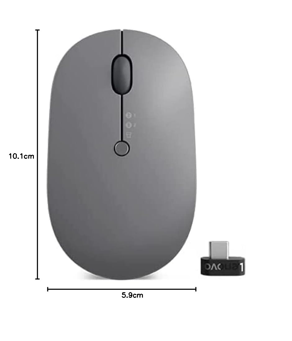 Lenovo GO Bezprzewodowa mysz wielofunkcyjna (4Y51C21217)