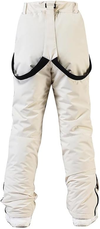 Women's Ski Bib Pants Waterproof Plus Size Adjustable Suspenders Snow Pants Casual Insulated Snowboarding Overalls