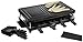 Princess 162349 Elektro Raclette Grill 8 Personen Antihaft-Beschichtung Schwarz 1400 W