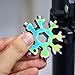 Saker 18-in-1 Snowflake Multi-Tool,AMENITEE 18 In 1 Incredible Tool – Easy N Genius - Saker 18-in-1 Stainless Steel Snowflakes Multi-Tool (RAINBOW COLOR)