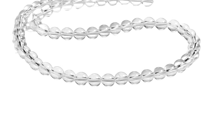 Spatika Mala 108 Beads Original Certified Maa Lakshmi Blessed Natural Crystal In Round Shape Sfatik Mala For Neck & Meditaion ?? ? ? ? ? ? ?? ? ? ?? ? ?? Sphatik Mala For Men & Women