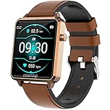 💧【1,54 Zoll voller Touchscreen und IP68 wasserdicht】: Dieser Fitness Tracker verfügt über ein 1,54 Zoll TFT Farbdisplay mit hervorragender HD Bildqualität. maxtop Smartwatch verwendet Nordic 52832 Chip und Full Touch Screen Technologie, um Ihre Bedienung einfach und schnell zu machen. Dank der Wasserdicht IP68 können Sie diese Smartwatch auch bei Händewaschen, schweißtreibendem oder regnerischem Wetter verwenden.