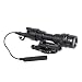 FARMSOLDIER LED Tactical Flashlight with Pressure Switch and Rifle Mount，1xCR123 LED Professional Tactical Weapon Mountable Flashlight Bright 500 Lumen Water & Impact Resistant