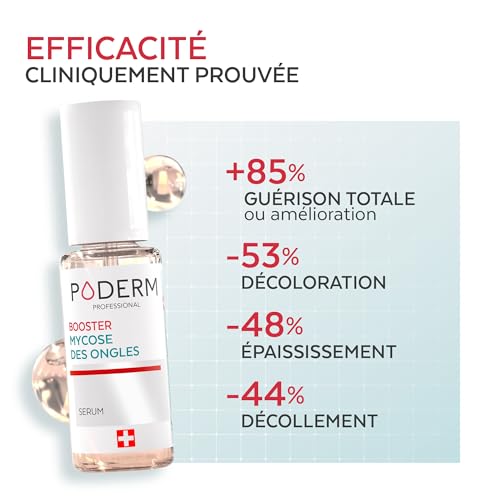 Traitement mycose des ongles difficiles à soigner : solution PODERM vernis et sérum - 3
