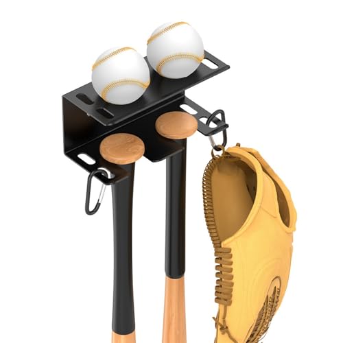 Support mural pour batte de baseball - Idée cadeau pour fan de sport