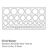 TWIN SEVEN® Circle Master - Pro Circle Big & Small Hyperbola, Parabola ...