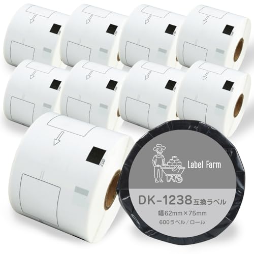 Amazon | 【ラベルファーム】DK-1238 ブラザー 互換食品表示用ラベル