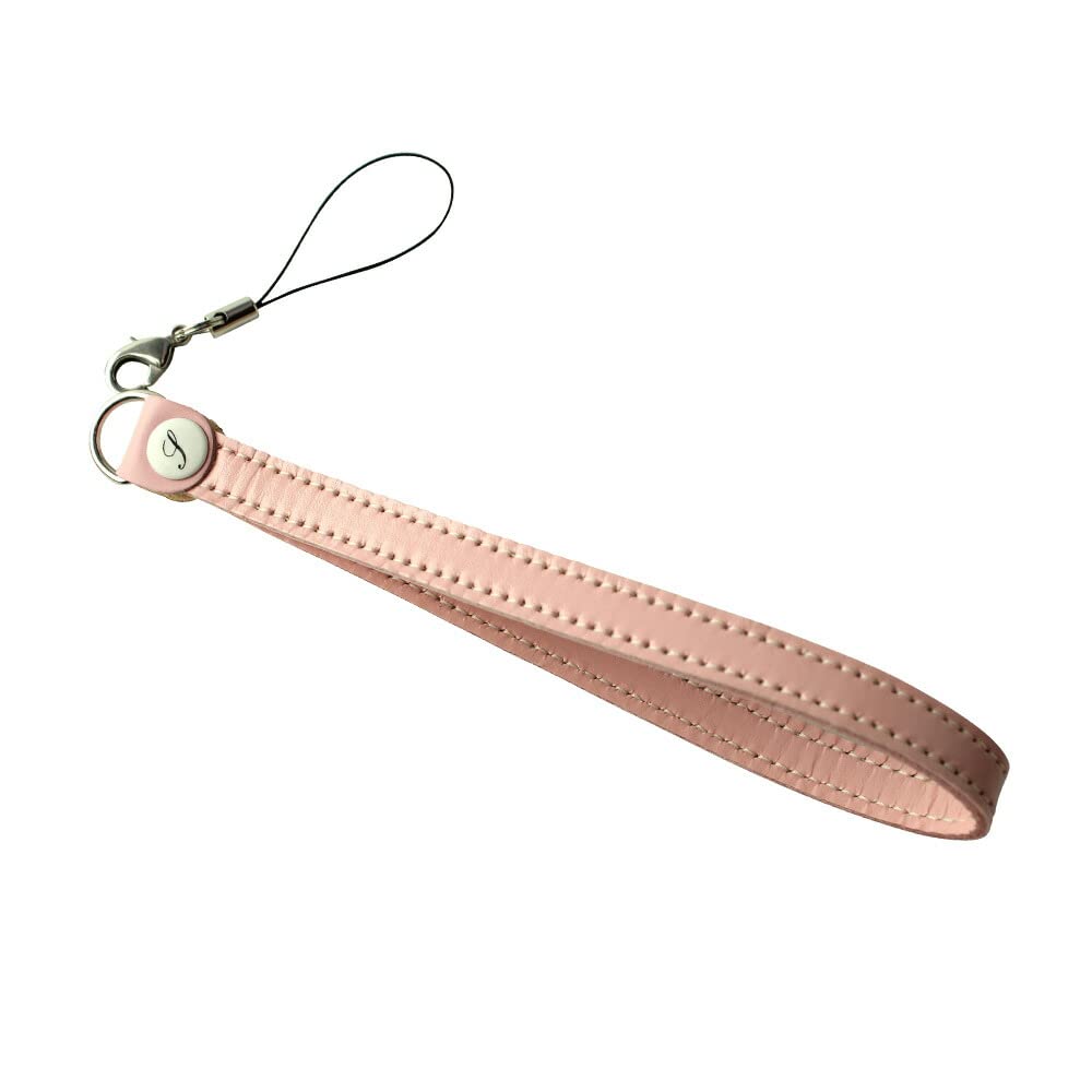 Hii▶ネームハンドストラップ Amazon.co.jp: Initial Cowhide Leather Hand Strap Name Holder