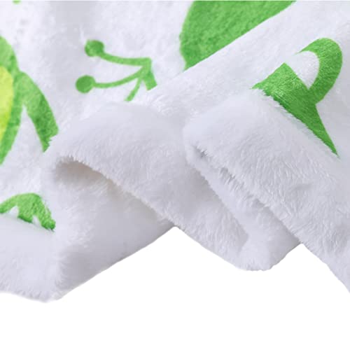Sviuse Aerobics Frog Blanket Cartoon Cute Animals Print Soft Warm Throw Sherpa Flannel Blanket For Kids Bed Couch Sofa Travel Picnic Yoga (50"X60", Frog 1) #TOP5