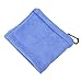 ODJTTIG Golf Towels Soft Multipurpose High Water Absorption Portable Microfiber Golf Wiping Cloth for Ball Golf Clubs, Blue, ODJTTIGwnavrtxis3