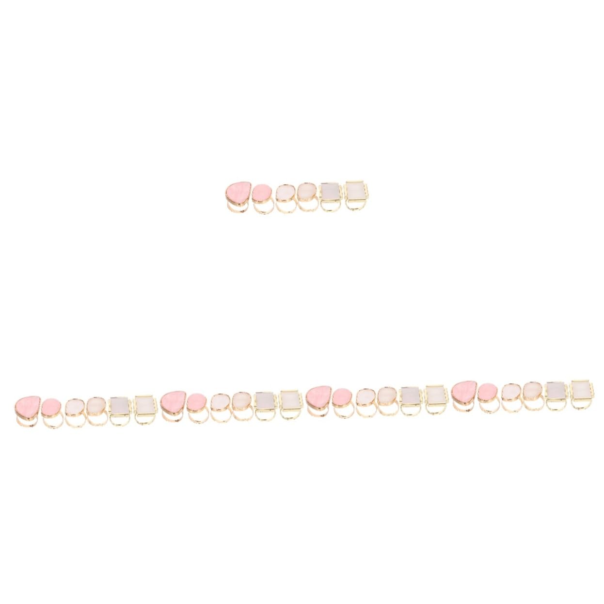 Healvian 30pièces Palette De Mélange Pour Vernis à Résine De Manucure Avec Anneau Pratique Pour Art