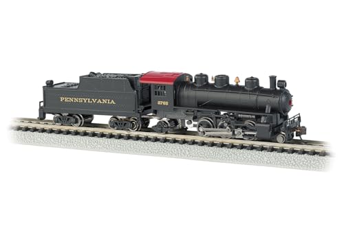 Prairie 2-6-2 Steam Locomotive & Tender - PRR #2765 - N Scale