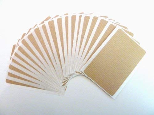 Minilabel 20 Labels , 99X65mm Rectangle , Light Brown , Colour Code Stickers