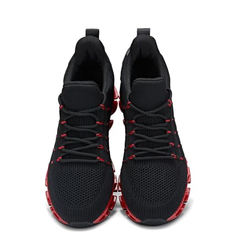 Image of Mens Running Shoes Mesh Breathable Trail Runners Fashion Sport Blade Walking Tennis Sneakers
