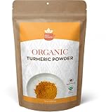 SPICY ORGANIC Turmeric Root Powder - USDA Certified Organic - Non-GMO Turmeric Curcumin Powder - 16
