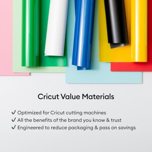 Image of Cricut Textile Plotter Film Value Pack | 30.5 cm x 1.5 m | Textile Flex Film for Plotter (Iron-On) for All Cricut Cutting Machines | Magenta