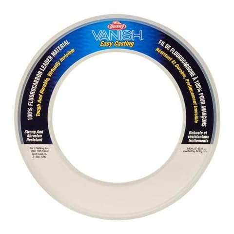 Berkley Vanish Leader Material, 30lb Fluorocarbon Cover
