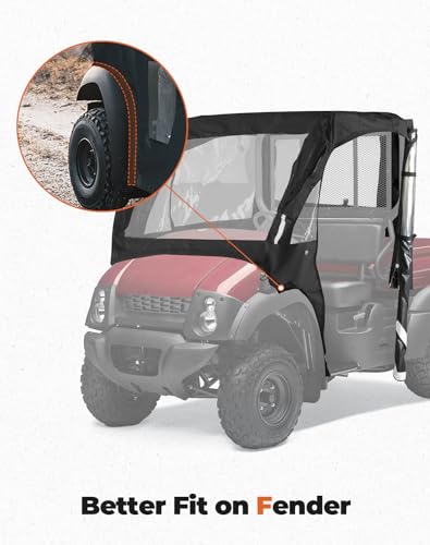 KEMIMOTO PVC UTV Cab Enclosure Kit