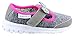 Skechers Kids girls GO WALK - BITTY BOW - K,Gray/Multi,10 M US Toddler