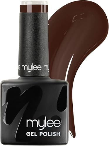 Mylee Gel-Nagellack 8ml [Chocolate Digestive] - UV/LED Maniküre Pediküre Lang anhaltend für professionellen Gebrauch im Salon und zu Hause [Autumn/Winter Range] - Vegan und frei von Tierversuchen