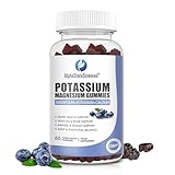 AlphaStateSciences Potassium Magnesium Gummies - Supports Muscle, Bone & Immune Health - 320mg Magnesium Glycinate, 200mg Potassium Citrate, 80mg Calcium Carbonate, 10mg Zinc, Vitamins B12, C, D3