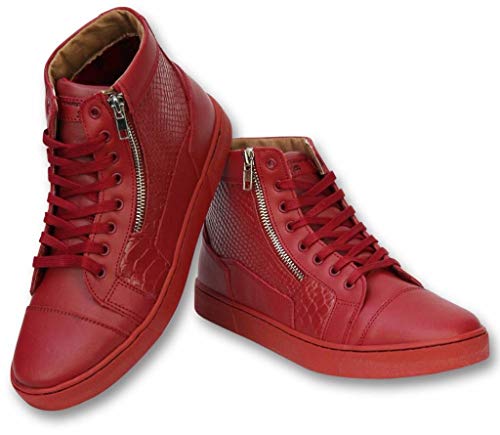 Zapatillas - Zapatos para Hombre High Heel Devil Red - Rojo