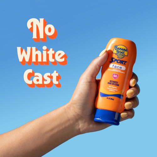 Banana Boat Sport Face Sunscreen Lotion SPF 50, 3 Fl Oz - image 7
