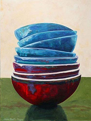 Balance of the Bowls V by Claire Pavlik Purgus 7 X 5 Poster